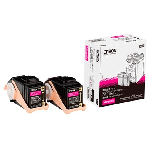 EPSON Environmental Promotion Toner LPC3T31MPV Magenta 2 stk. 4988617163249