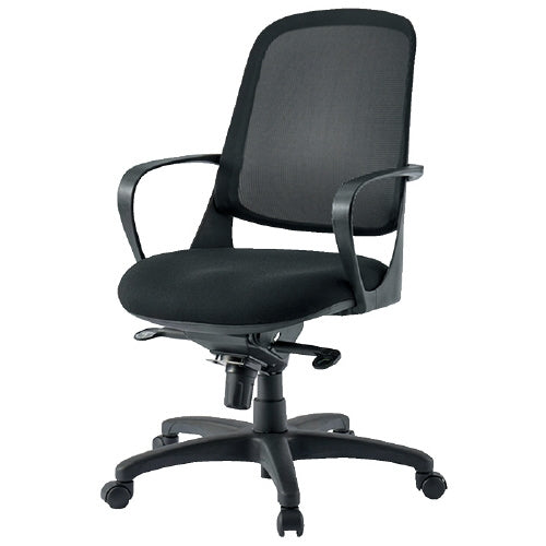 PLUS（プラス）オフィス家具 事務イス CF-6M ブラック　4942646074280