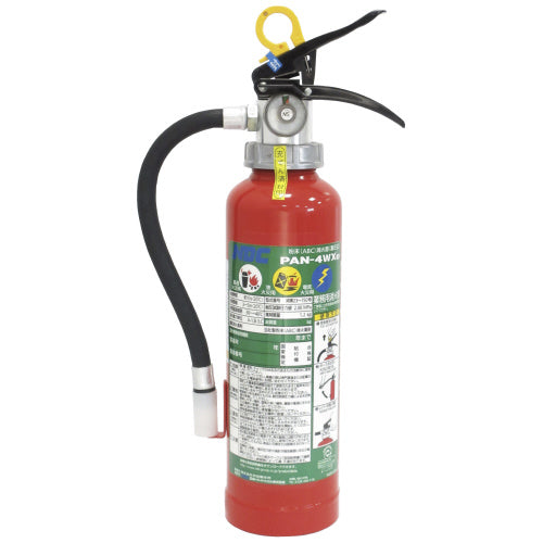 Extintor de pó Nippon Dry Chemical b_ABC tipo 4 PAN-4WXe PAN-4WXe