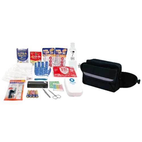 Kawamoto Comprehensive Disaster Prevention b_Rescue Kit 2 Pouch Type