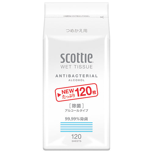 Nippon Paper Crecia b_Wet Tissue Desinfizierender Alkohol Nachfüller 77017