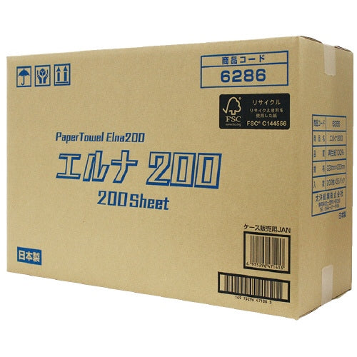 Taiyo Shigyo b_Paper Towel Elna 200 folhas, 35 peças 6286