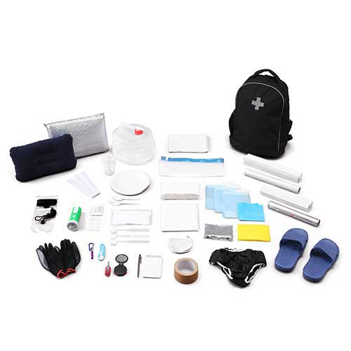 Iris Ohyama b_Conjunto de mochila para prevenção de desastres 33 peças BRS-33 BRS-33