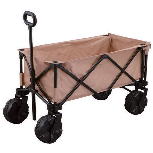 Iris Ohyama b_HUGEL Carro para exterior Beige ODW-980 ODW-980