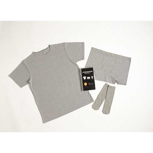 Adachi Textile b_3-piece vacuum underwear set for adults SK-UW(F) SK-UW(F)