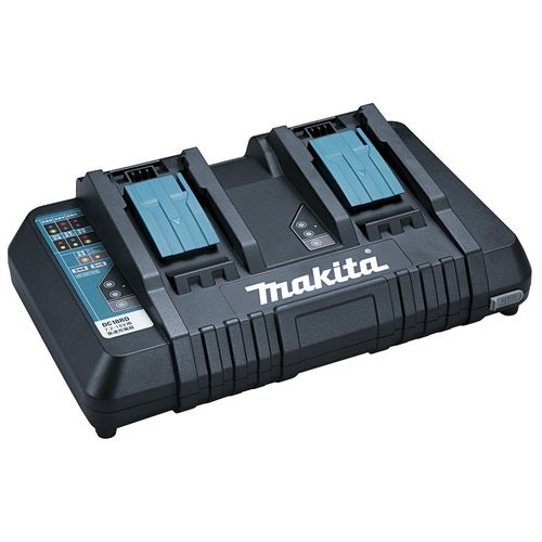Makita b_Литий-ионное быстрое зарядное устройство, 2 порта DC18RD DC18RD