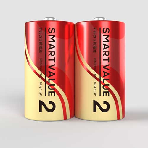 Smart Value b_ถ่านอัลคาไลน์ 2 22 AA N222J-2P N222J-2P