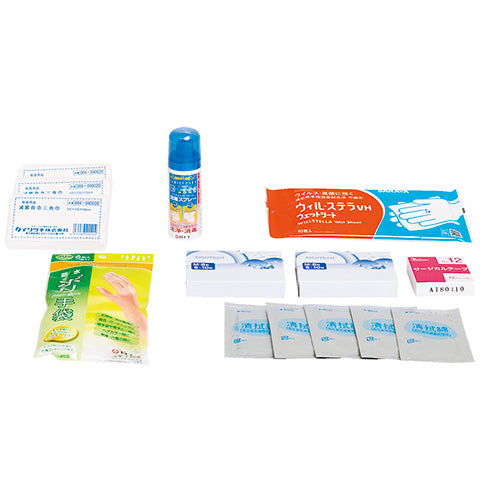 Kawamoto Comprehensive Disaster Prevention b_ EHBO-doos voor kleine groepen (5 tot 10 personen) Vervangingsset