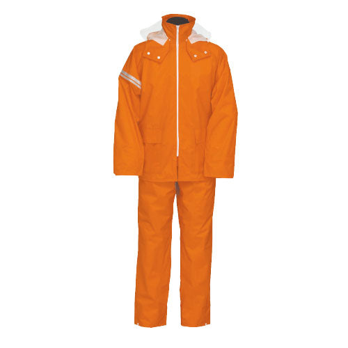 Jinnai b_Nadaless Regenbekleidung L Orange