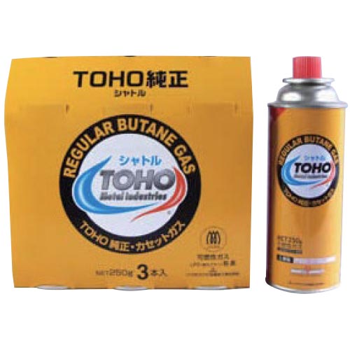 Toho Metal Industry b_Кассета газовая 250г 3 шт.