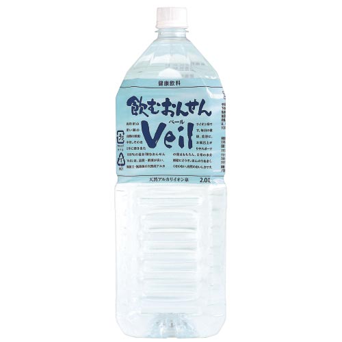 Pure Mineral Spring *b_Preserved Water Drinking Onsen Veil 2L 6 flasker
