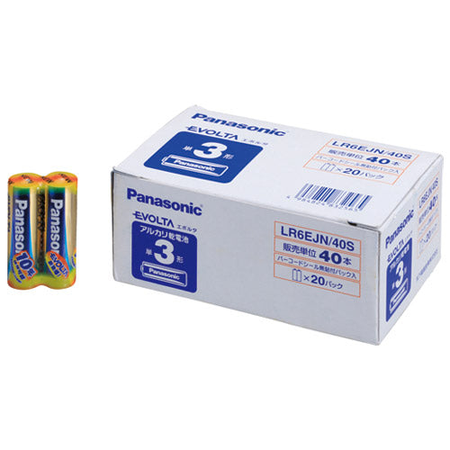 Panasonic b_Evolta dry cell AA 40 pieces LR6EJN/40S LR6EJN/40S