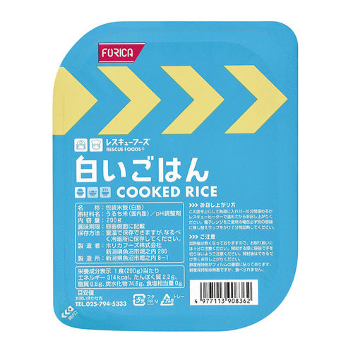 Holika Foods *b_Rescue Foods 白米 180g 24 袋