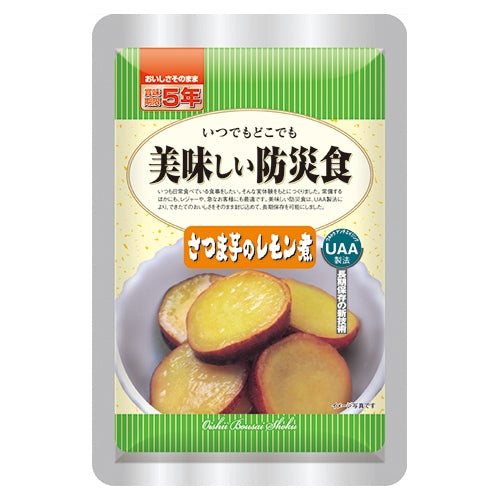 Alpha Foods *b_ Вкусная еда для предотвращения стихийных бедствий Рагу из сладкого картофеля с лимоном 50 пакетиков