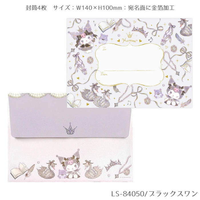 Set di lettere Sanrio Characters x Takeimiki 4a collezione 4a edizione Elegante, Adulto, Carino, Hello Kitty, Cinnamoroll, Kuromi, My Melody (5 set)