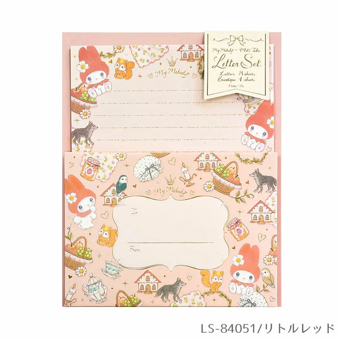 Set di lettere Sanrio Characters x Takeimiki 4a collezione 4a edizione Elegante, Adulto, Carino, Hello Kitty, Cinnamoroll, Kuromi, My Melody (5 set)