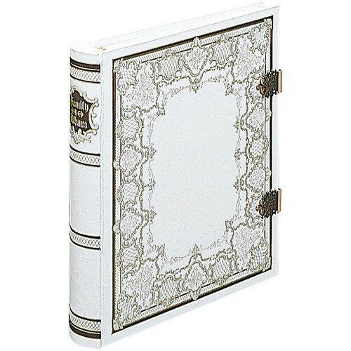 Nakabayashi ナカバヤシ グレ－トハイネスアルバム／ウインザ－／ホワイト ｱH-GL-1001-W