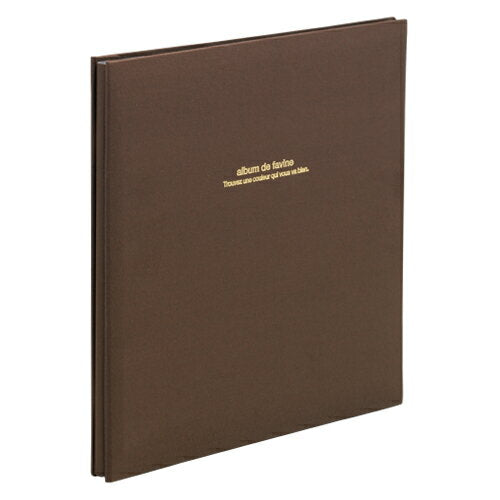 Nakabayashi ナカバヤシ １００ネンアルバム／Ｌ／ドウフアビネ／ブラウン ｱH-LD-191-S