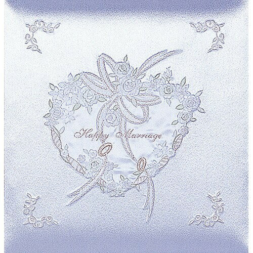 Nakabayashi ナカバヤシ フエルＬコンレイ／ハツピ－マリツジ／ホワイト ｱ-OLK-107/N-W