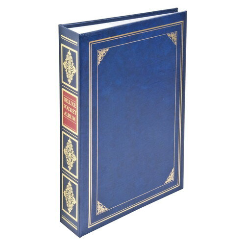 Nakabayashi ナカバヤシ ３００ポケツトアルバム　ブツクタイプ　ブル－ 1PL-152-B