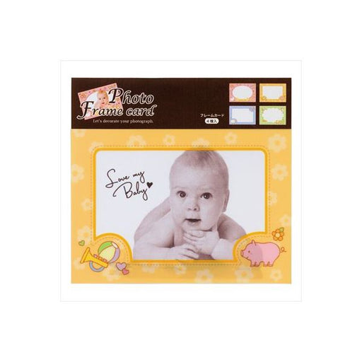 Nakabayashi ナカバヤシ フオトフレ－ムカ－ド４マイクミ／ベビ－ PFC-302-5