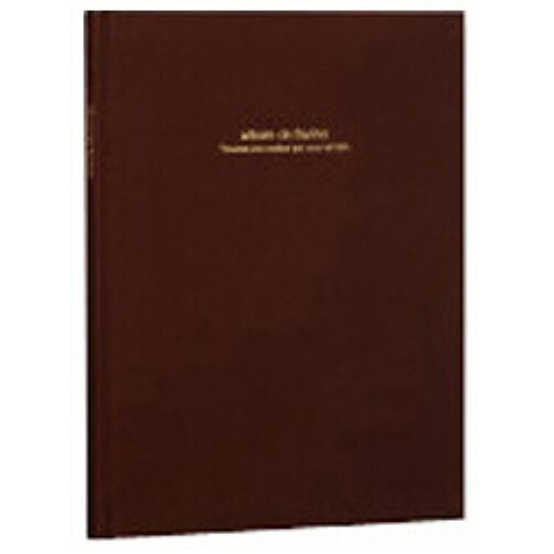 Nakabayashi ナカバヤシ １００ネンアルバム／ブツクシキ／Ａ４ノビ／ブラウン ｱH-A4PB-181-S