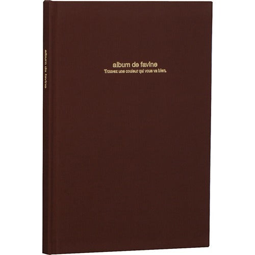 Nakabayashi ナカバヤシ １００ネンアルバム／ブツクシキ／Ｂ５／ブラウン ｱH-B5B-141-S