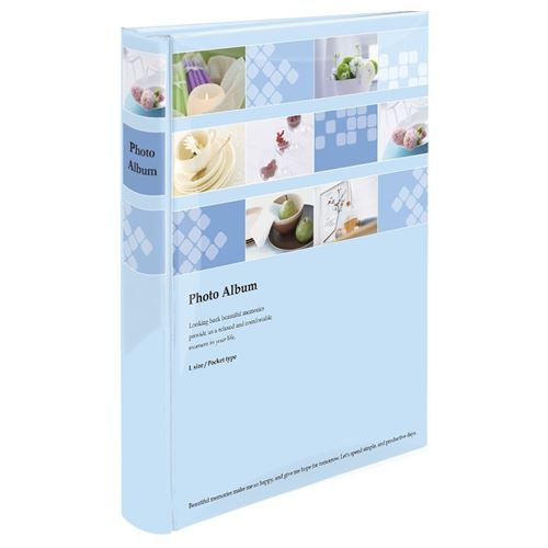 Nakabayashi ナカバヤシ ブツクシキＰアルバム２４０／フオト／ブル－ BPL-240-4-B
