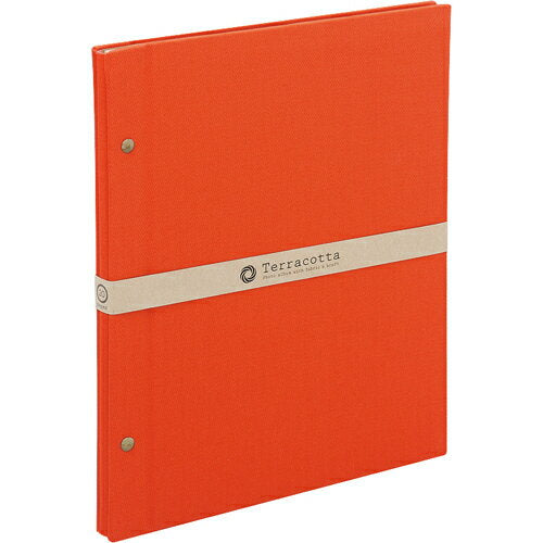 Nakabayashi ナカバヤシ テラコツタ／フリ－アルバム／Ａ４／レツド TER-A4F-160-R
