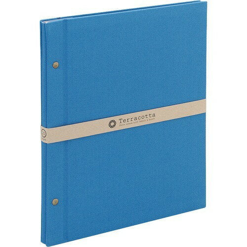 Nakabayashi ナカバヤシ テラコツタ／フリ－アルバム／Ａ４／ブル－ TER-A4F-160-B