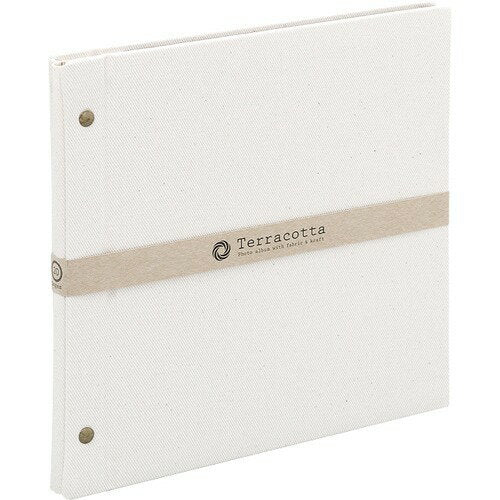 Nakabayashi ナカバヤシ テラコツタ／フリ－アルバム／デミ／ホワイト TER-DF-140-W