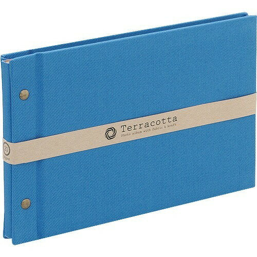 Nakabayashi ナカバヤシ テラコツタ／フリ－アルバム／Ａ５／ブル－ TER-A5F-120-B
