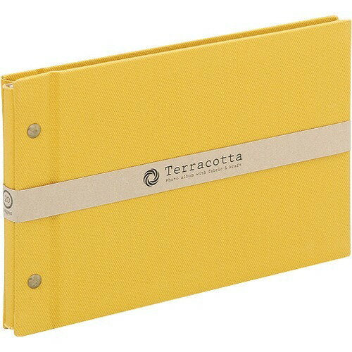 Nakabayashi ナカバヤシ テラコツタ／フリ－アルバム／Ａ５／イエロ－ TER-A5F-120-Y