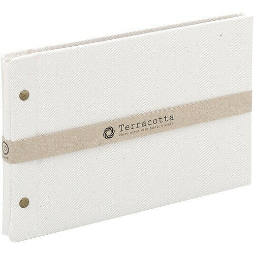 Nakabayashi ナカバヤシ テラコツタ／フリ－アルバム／Ａ５／ホワイト TER-A5F-120-W