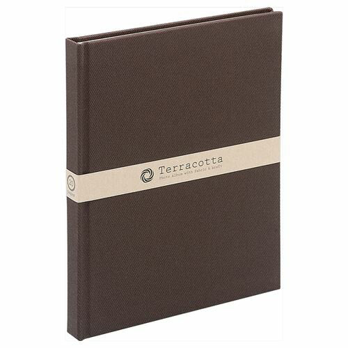 Nakabayashi ナカバヤシ テラコツタ／ブツクシキフリ－アルバム／Ｌ２／ブラウン TER-L2B-140-BR