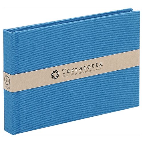 Nakabayashi ナカバヤシ テラコツタ／ブツクシキフリ－アルバム／Ｌ１／ブルー TER-L1B-110-B