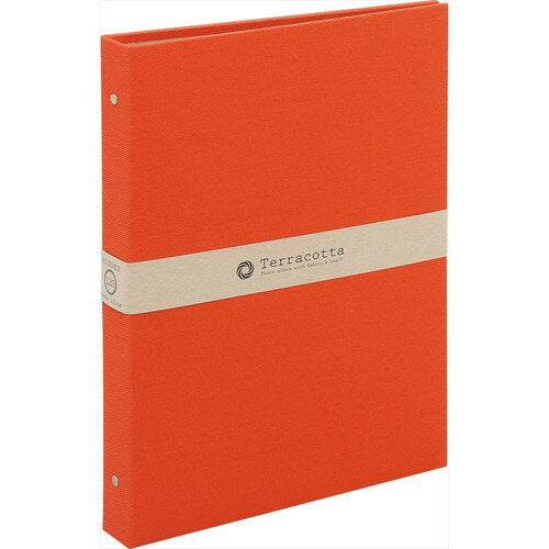 Nakabayashi ナカバヤシ テラコツタ／バインダ－アルバム／Ｌ３／レツド TER-L3Y-140-R