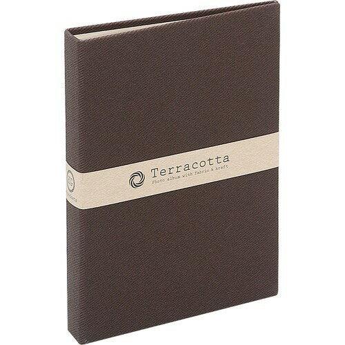 Nakabayashi ナカバヤシ テラコツタ／ポケツトアルバム／ＫＧ／ブラウン TER-KGP-75-BR