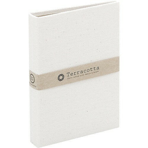 Nakabayashi ナカバヤシ テラコツタ／ポケツトアルバム／ＫＧ／ホワイト TER-KGP-75-W