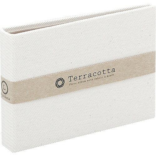 Nakabayashi ナカバヤシ テラコツタ／ポケツトアルバム／Ｌ／ホワイト TER-LP-70-W