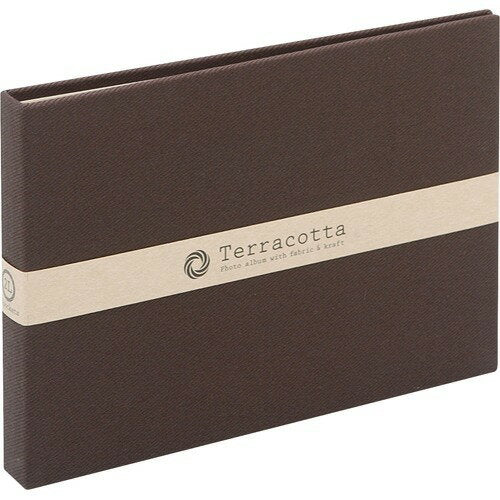 Nakabayashi ナカバヤシ テラコツタ／ポケツトアルバム／２Ｌ／ブラウン TER-2LP-85-BR