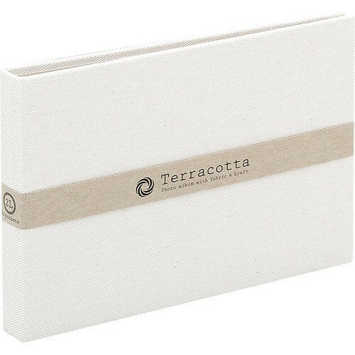 Nakabayashi ナカバヤシ テラコツタ／ポケツトアルバム／２Ｌ／ホワイト TER-2LP-85-W