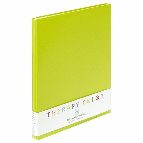 Nakabayashi ナカバヤシ セラピ－カラ－／Ｆアルバム／Ａ４／リラツクスグリ－ン TCAF-A4/N-RG