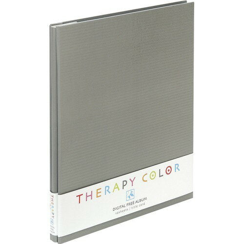 Nakabayashi ナカバヤシ セラピ－カラ－／Ｆアルバム／Ａ４／ク－ルグレ－ TCAF-A4/N-CG