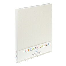 Nakabayashi ナカバヤシ セラピ－カラ－／Ｆアルバム／Ａ４／プレ－ンホワイト TCAF-A4/N-PW