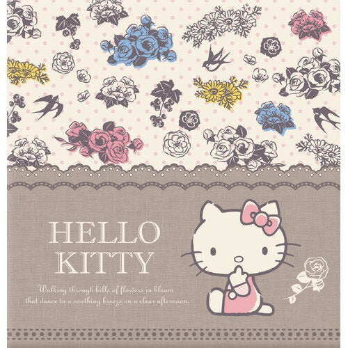 Nakabayashi ナカバヤシ １００ネンアルバム／クロ／Ｌ／ビス／キティ／リネン ｱH-LD-106-2