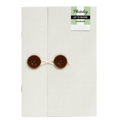 Nakabayashi ナカバヤシ フォトログノート　Ｌサイズ　３　ホワイト ｱ-PAL-NT-3