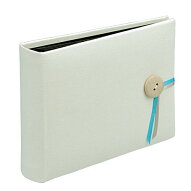 Nakabayashi ナカバヤシ ザッカポケットアルバムＬ－４０／ホワイト FBPK-L40-W