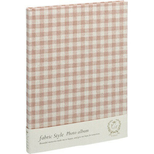 Nakabayashi ナカバヤシ １００ネンダイシアルバム／Ｂ５／Ｎチェック／イエロー ｱH-B5B-172-Y