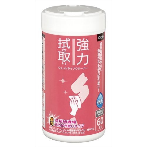 Nakabayashi ナカバヤシ ウエツトクリ－ナ－／キヨウリヨク／ボトル／６０マイ DGCW-B2060